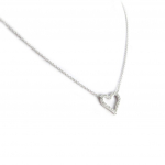 Les Tr&eacute;sors De Lily [L2038] &ndash; valge  Love  h&otilde;bedane kaelakee valge