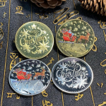 J&otilde;uluvana m&auml;lestusm&uuml;nt, suveniir, kogutav kunst kuld