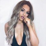 MISS WIG Fashion Long Wave Wig Ombre Blonde s&uuml;nteetiline parukas naistele 1wig&1cap hall