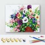 DIY v&auml;rvid numbrite j&auml;rgi &otilde;limaali komplekt L&otilde;uend DIY &otilde;limaal numbrite j&auml;rgi Seinakunsti kaunistused kodukaunistuseks 40x50cm no frame