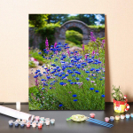 DIY v&auml;rvid numbrite j&auml;rgi &otilde;limaali komplekt L&otilde;uend DIY &otilde;limaal numbrite j&auml;rgi Seinakunsti kaunistused kodukinki kunstiks ja hobideks 40x50cm no frame