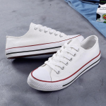 L&otilde;uendjalatsid naiste korea versioon rakendusest The Evergreen Color Canvas Shoes Lamedad naissoost &uuml;li&otilde;pilased &uuml;ksikud kingad Candy Color roosad riidest kingad 35