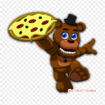 Fnaf World Freddy Fazbear's Pizzeria Simulator Viis &ouml;&ouml;d Freddy juures Triigitavad &uuml;lekanded r&otilde;ivaste jaoks Ts&auml;rki kott Soojus&uuml;lekande kleebised Triikimisplaastrid