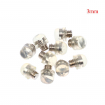 10 tk Juuksek&auml;&auml;rid kummist summuti summuti juuksuri stiilitarvikute vahetus 2.5mm