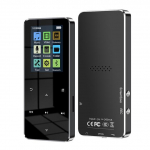 UUS 1,8-tolline Metal Touch MP3 MP4 muusikapleier Bluetooth 4.2 toetab kaarti koos FM &auml;ratuskella sammulugeja e-raamatu sisseehitatud k&otilde;lariga 32GB