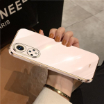 Luksuslik kuldraamiga kaetud silikoon&uuml;mbris Huawei P50 P40 P30 P Smart Honor 60 50 X30i X20 SE 30 20 Pro Lite Nova 5T 7 8 kaamera kaitse pehme kate jaoks Honor 9X