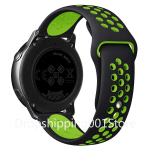 Silikoonrihm 20/22mm Samsung Galaxy Watch 3 4 klassikalise rihmaga S3 46/42 mm Huawei kella GT2 Correa k&auml;ev&otilde;ruga Active 2 40 mm 44 mm rihm 22mm watch strap