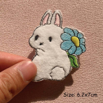 Loomade tikandid plaaster K&uuml;&uuml;liku triikraud plaastrid riietele Isekleepuvad plaastrid riietel Triip Multifilmi m&auml;rk 6.2x7cm