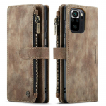 T&otilde;mblukuga rahakott P&otilde;rutuskindel klapp-nahast telefoni&uuml;mbris Hoesje jaoks XiaoMi RedMi Note 9 9S 10S 10 Pro s&otilde;rmej&auml;ljevastane rahakott kaardipesa hoidiku kate Coque Etui RedMi Note 9S