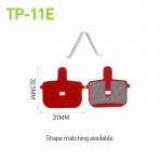 2 paari MTB jalgratta h&uuml;draulilist ketast poolmetallist piduriklotsid Shimano SRAM AVID HAYES Magura ZOOM jalgrattaosa jaoks 11E