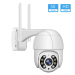 1080P v&auml;listingimustes kasutatav PTZ turvakaamera 2MP v&auml;listingimustes veekindel WiFi-seirekaamera koos &ouml;ise n&auml;gemisega valge