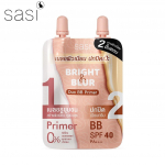 Sasi Bright & Blur, Duo BB Primer, Primer, BB SPF40 PA+++, 6 g. x 1/3/6 kotikest &ndash; Tai nahahooldus 1 pc