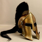 Keskaegne 300 Sparta filmikiiver Rooma kuningas Leonidas Kreeka Sparta kiiver pruun