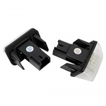 Tagumine latern Citroen C3 C4 C5 Berlingo Saxo Xsara Picasso 1 paari numbrim&auml;rgi tuli Peugeot 206 207 306 307 308 5008 LED 6000K veata