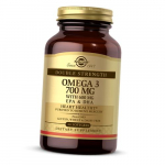 Omega 3, topeltkontsentratsioon, Omega-3 700, Solgar 30 geelkapslid (67313005) 60softgels
