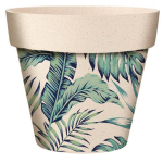 Les Tr&eacute;sors De Lily [A2043] &ndash; beež roheline 'Tropical' bambuse istutusmasin - 25. 5x24 cm roheline