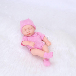 19 cm Child Reborn Doll Mini Simulation Full Body Pehme kummiemailiga nukk T&uuml;drukule Kingitus Nukk Nukk 19cm