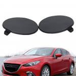 2 x tagumine vasak ja parem kaitseraua veokonksu kaane kork 2014 2015 2016 MAZDA 3 must