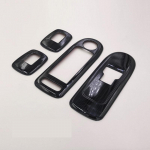 Peugeot 508 Citroen C5 tarvikutele 4 tk/partii auto interj&ouml;&ouml;r esi- ja tagaukse akna t&otilde;stepaneeli kaane katte korpuse kaunistus must