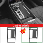 Auto salongi kleebis HONGQI H5 2023 2024 auto k&auml;igupaneeli kleebis k&auml;igukasti kaitsekile s&uuml;sinikkiust must autotarvikud