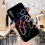 Skeleton Ribbon Rabbit Mountaini mustvalge mustriga &uuml;mbris Samsung A01