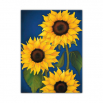 Klassikaline p&auml;evalillel&otilde;uendimaal Pop seinakunst &Otilde;limaal Taimed Lilled Plakatid Prindib pilte elutoa sisekujunduseks 50x75cm