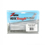 Zman Soft Lure Trick ShotZ 3,5 tolli 6/pakk White Lightning (2076)