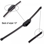 KIA Forte Cerato YD K3 2013-2018 jaoks eesmine tagumine komplekti klaasipuhasti harjad, kupee luukp&auml;ra puhastus aknad auto Rear Wiper