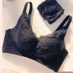 Prantsuse romantiline pitsist t&uuml;drukute rinnahoidja, seksikas mitteterasest r&otilde;ngas, reguleeritav rinnahoidja 32/70AB