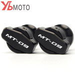 MT09 2022 Mootorratta tarvikud 6MM CNC alumiiniumist &otilde;&otilde;tshoova poolid aluse kruvid liugur YAMAHA MT 09 jaoks must
