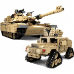 Kazi 10000 Century Military M1 A2 tanki kahur deformatsioon auto isetegemine tank ehitusplokid m&auml;nguasjad Chil