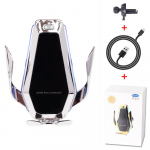 Automaatne klambriga autolaadija voolava valgusega Huawei P30pro Iphone11 Xr Xs Xs Max Qi 10w kiirlaadimishoidiku jaoks as picture h&otilde;be