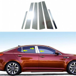 6 tk autoukse akna samba postid trimmikatte kleebis KIA Optima / KIA K5 / KIA Magentis / Kia Lotze 2011-2015 jaoks