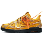 Off-White x Nike Air Rubber Dunk University Gold Unisex tossud Must CU6015-700 36.5