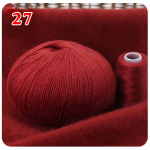 50+20g/komplekt Knitting Yarn Ball Baby K&auml;sitsi kootud ka&scaron;miirl&otilde;ng 100% Mongoolia ka&scaron;miirvillane ka&scaron;miir 27