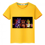 Bear Rabbit Game Kawaii 100% puuvillane T-s&auml;rk Casual poiste anime T-s&auml;rgid y2k &uuml;hes t&uuml;kis Prindi L&uuml;hikesed topid FNAF Suvised lasteriided t&uuml;drukutele 150