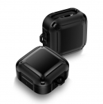 Matt Armor &uuml;mbris Samsung Galaxy Buds 2 Pro Live Case jaoks P&otilde;rutuskindel Galaxy Buds2 Pro jaoks. Kaane silikoon Fundas Galaxy Buds Pro jaoks koos v&otilde;tmehoidjaga Galaxy Buds Live