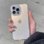 Luksuslik Bling Glitter l&auml;bipaistev &uuml;mbris iPhone'ile 16 15 14 13 12 11 Pro Max X XR XS 7 8 Plus SE 2020 MiNi p&otilde;rutuskindel l&auml;bipaistev pehme kate iPhone 13 Pro Max puhas