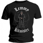 Mot&ouml;rhead Memorial Statue Slim Fit must Unisex T-s&auml;rk S