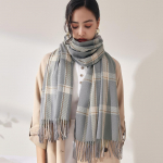 Uus imitatsioon ka&scaron;miirpleedist merev&auml;rvi sall naiste mood, soe pikk kaelus suur sall 200*70cm