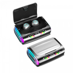 Uus mini juhtmeta Bluetooth-peakomplekti liikumise m&uuml;rasummutus, madala viivitusega TWS-i sisenemisk&otilde;rv must