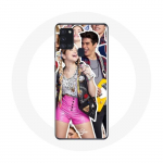 Samsung Galaxy A21S &uuml;mbris Chase Your Dreams M&iacute;a C&aacute;ceres ja &Aacute;lvaro Paz