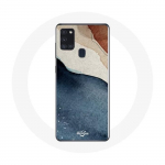 Samsung Galaxy A21S korpuse abstraktse tekstuuriga taust