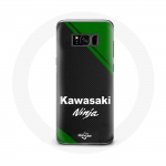 &Uuml;mbris Samsung Galaxy S8 pluss kawasaki ninja logoga