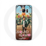 &Uuml;mbris Samsung Galaxy S6 Edge Squid Game Series Players Soldiers Doll jaoks