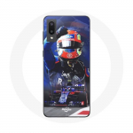&Uuml;mbris Samsung Galaxy A02 Vormel 1 Pierre Gasly F1 Racing Driveri jaoks, punane sinine