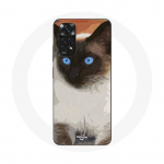 &Uuml;mbris Xiaomi Redmi Note 11 4G siiami kassi mustvalgele sinisele silmale