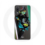 &Uuml;mbris Samsung Galaxy A02 Valentino Rossi MotoGP Rider 46 jaoks