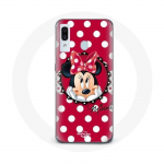 Coque pour Samsung Galaxy A20e Minnie Mouse Dessin anim&eacute; Rouge