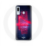 Coque pour Samsung Galaxy A20e Stranger Things Logo Transparent Saison 4 Bande annonce 2022